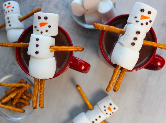 Hot Cocoa and Marshmallow Buddies