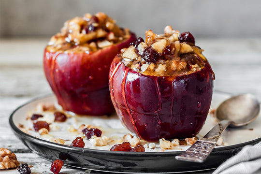 Pumpkin Spiced Baked Apples
