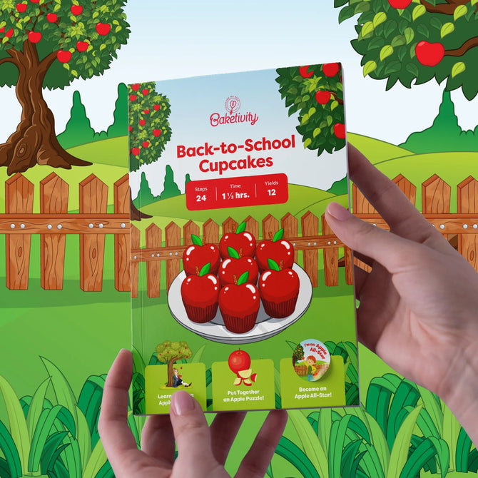 Back-to-School Cupcakes Baking Kit