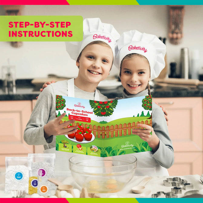 Back-to-School Cupcakes Baking Kit
