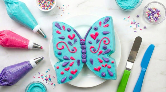Easy Butterfly Cake Recipe for Kids | Spring Birthday Cake Idea