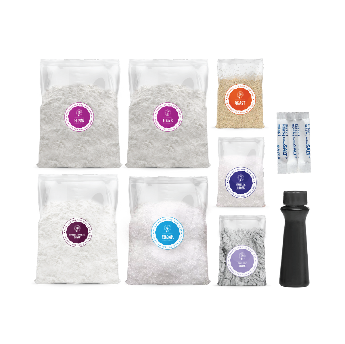 PRE-MEASURED INGREDIENTS