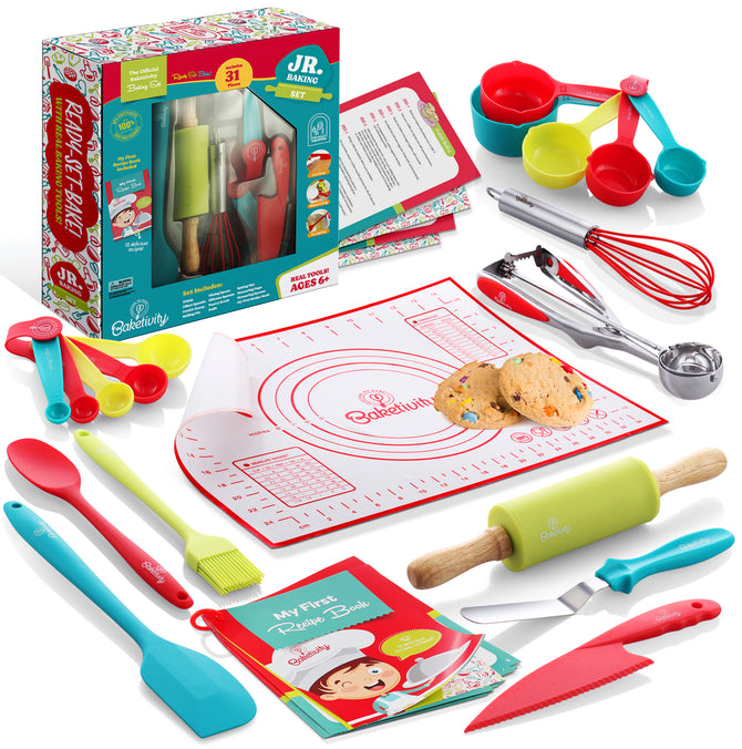 Kids 31 Piece Jr. Real Baking Set