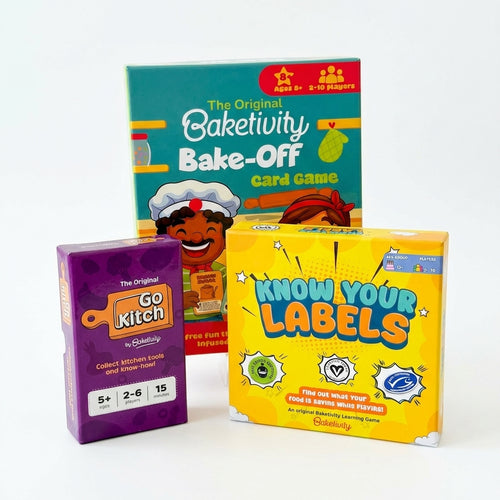 3-Pack Kitchen Learning Game Bundle