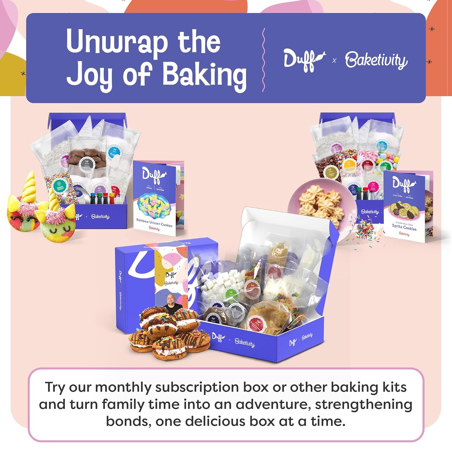 Duff Goldman S'mores Sandwich Cookies Kit – Baketivity