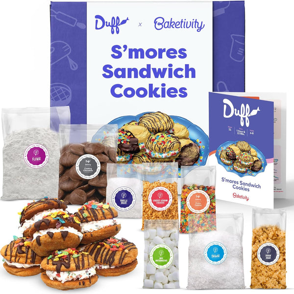 Duff Goldman S'mores Sandwich Cookies Kit – Baketivity