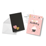 HAPPY BIRTHDAY CARD - Pink Cupcake