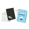HAPPY BIRTHDAY CARD - Blue Cupcake