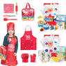 Kids Summer Baking Kit Bundle: Lemonade, Cupcakes & Custom Apron Tools