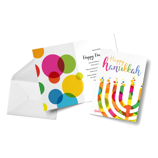 HOLIDAY GIFT CARD - Hanukkah 2