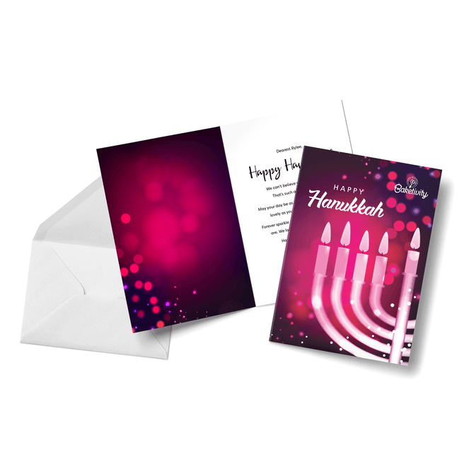 HOLIDAY GIFT CARD - Hanukkah 1