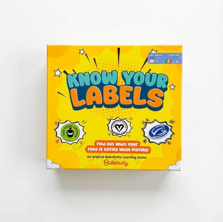 Labelling Game Know Your Labels Game (Learn Food Labels) – Baketivity