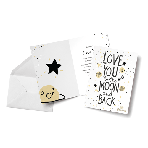 GREETINGS GIFT CARD - Love You 1