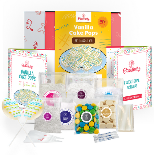 Cake Pops Baking Kit -  Egg Shape (Vanilla Flavor)
