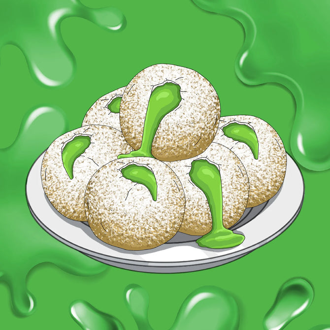 Spooky Halloween Baking Bundle - Mystery Kit, Zombie Push-Up Pops & Green Slime Donuts