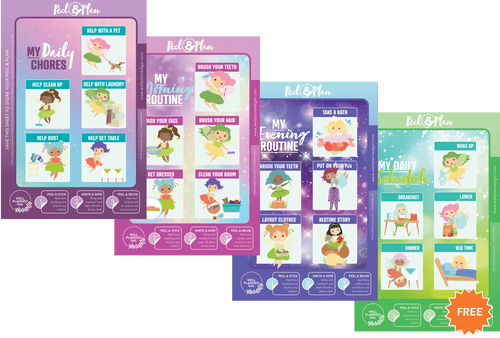 Chore Charts: 2-4 Year Old - Fairies (8x10 Portrait)