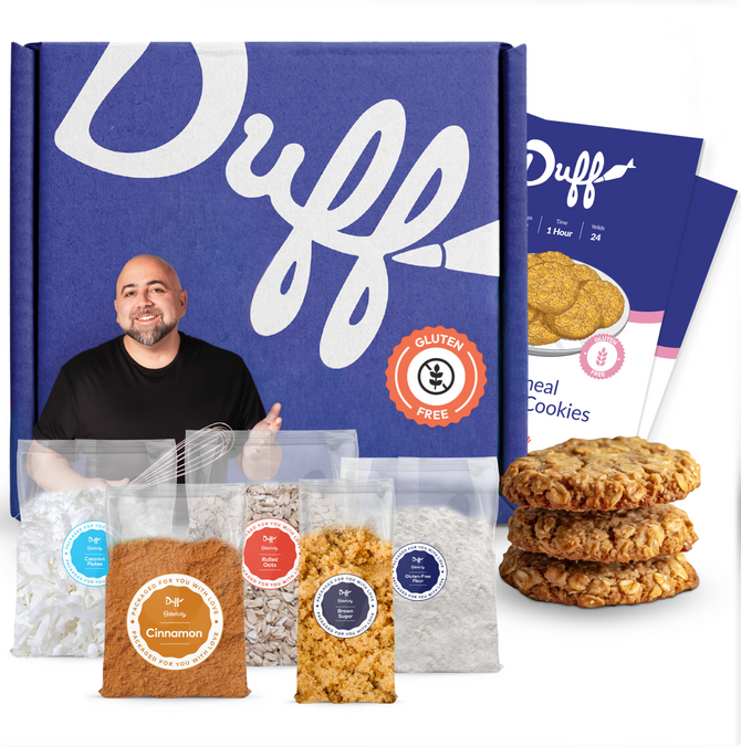 Duff Gluten Free Oatmeal Coconut Cookies Kit