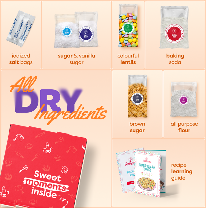 Jumbo YUM&amp;M Cookies Kit