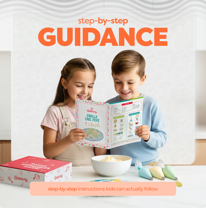 Cake Pops Baking Kit -  Egg Shape (Vanilla Flavor)