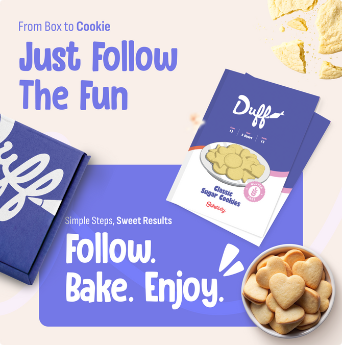 Duff Gluten Free Classic Sugar Cookies Kit