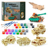 Model Military Vehicle Painting Kit – Build & Paint 6 Army Vehicles
